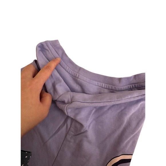 Women XL Lavender XL Freeze Mickey Mouse sweatshirt Peace Love Unity *1 spot* - Picture 14 of 14